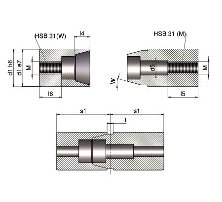 HSB 051 Conical Guides